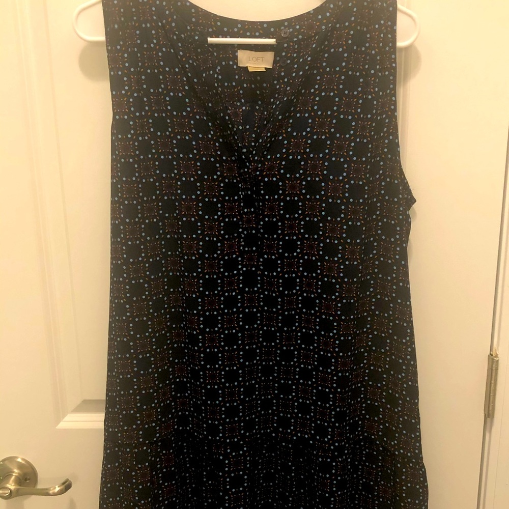 Navy Blue Loft Dress